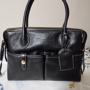 Dooney and Bourque Florentine East West Large Satchel